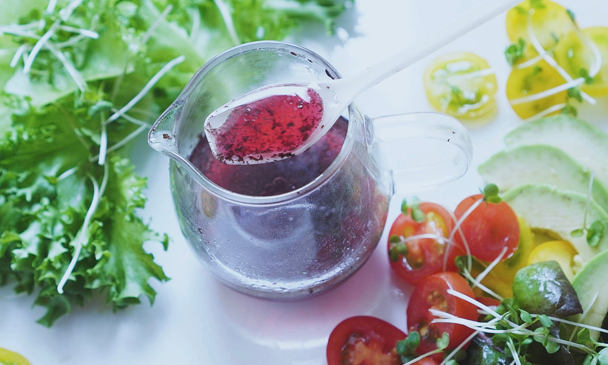 blue perilla dressing Red Shiso(Perilla) Recipe – HALTER-NECK