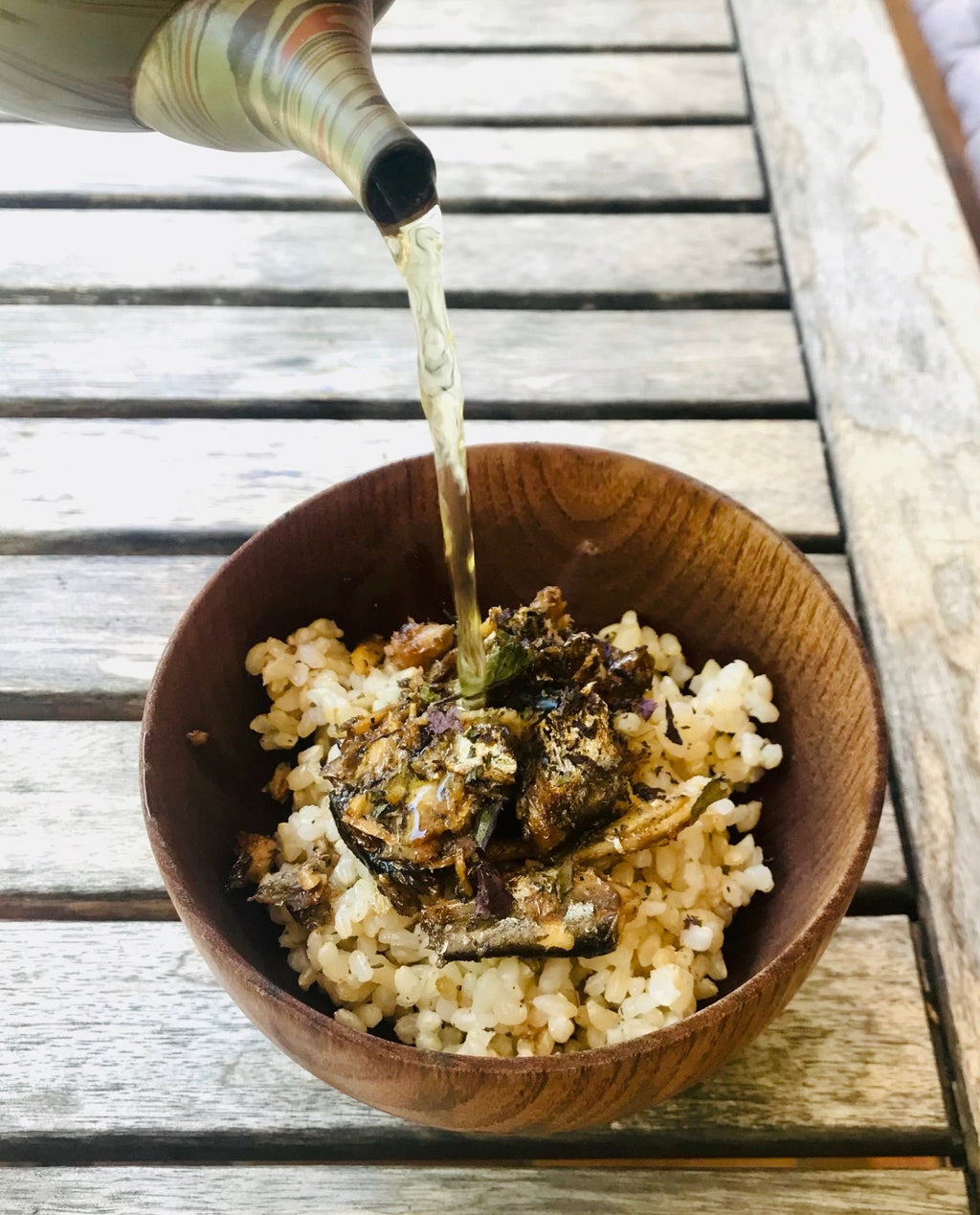 Bowl of Rice Food Sample Memo Holder Kit