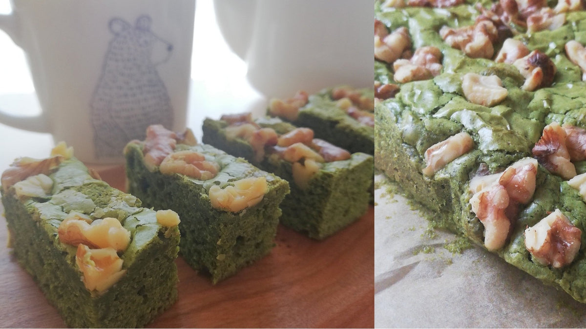 Matcha White Brownie Recipe – Yunomi.life