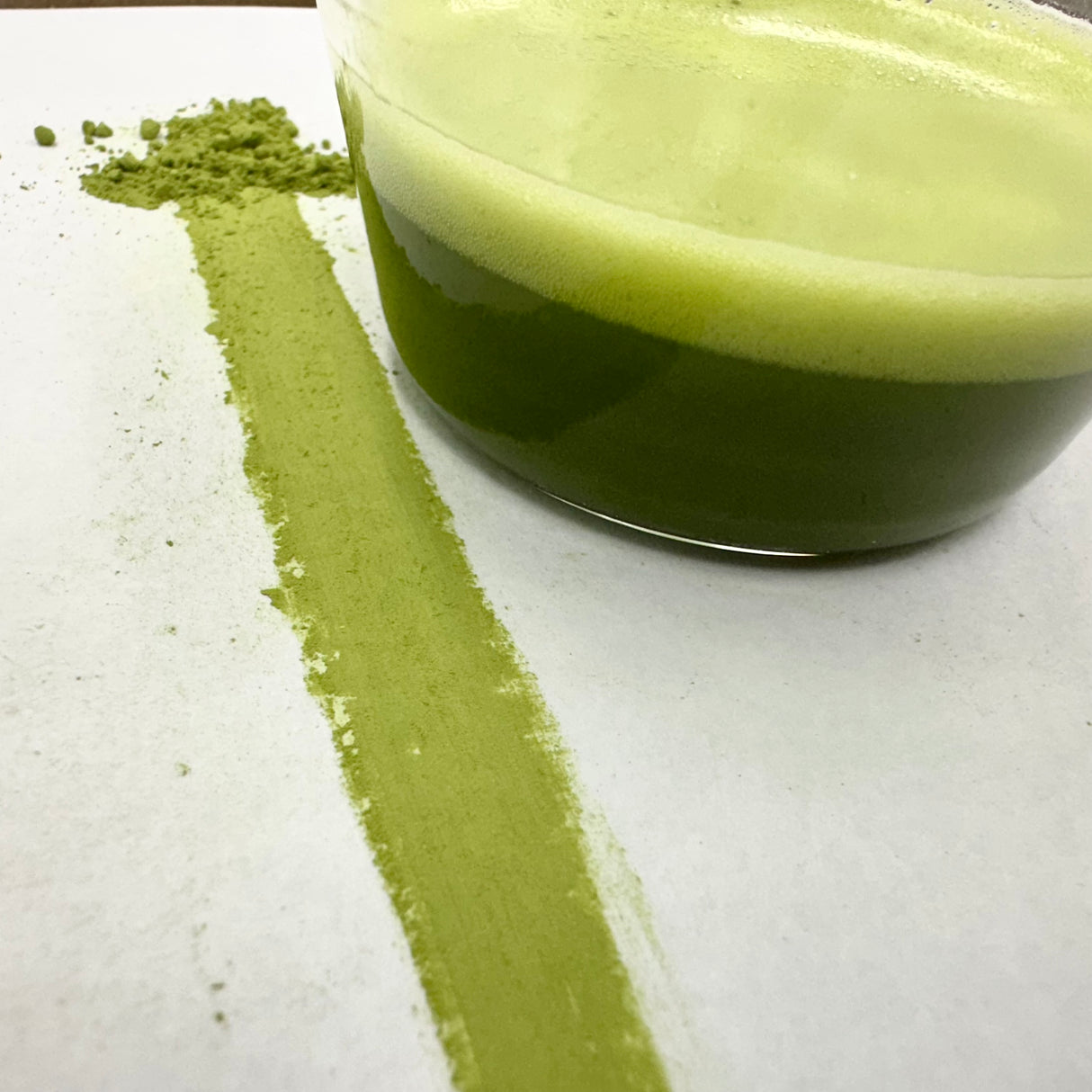 #0904.S1 茶香庵:嬉野釜炒り茶葉抹茶プレミアムバリスタグレード 嬉野産釜炒り抹茶 (H1545)