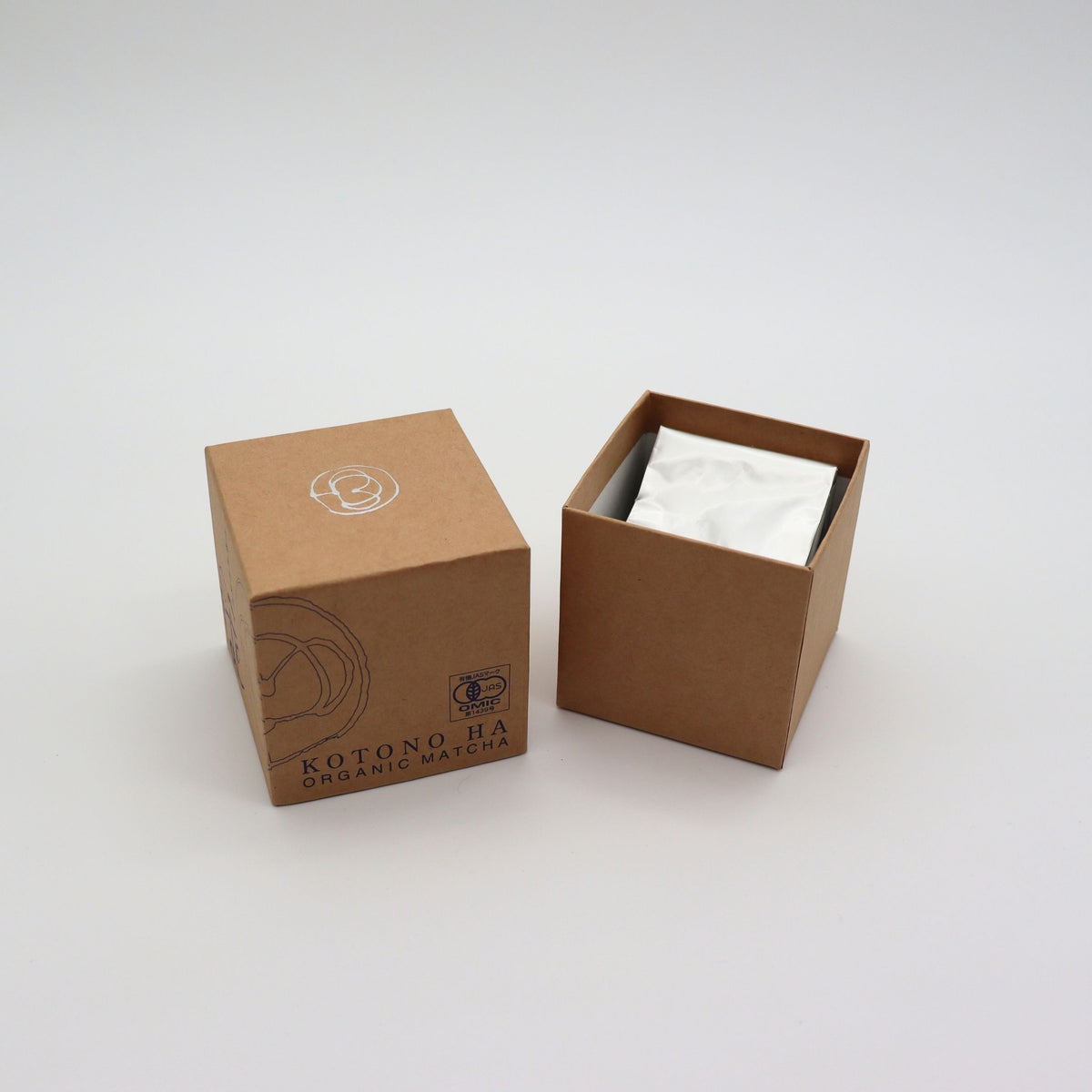#0674 Cha Ginza: Matcha Silver, 15g Refill bag in Gift Box, JAS Organic yunomi.life