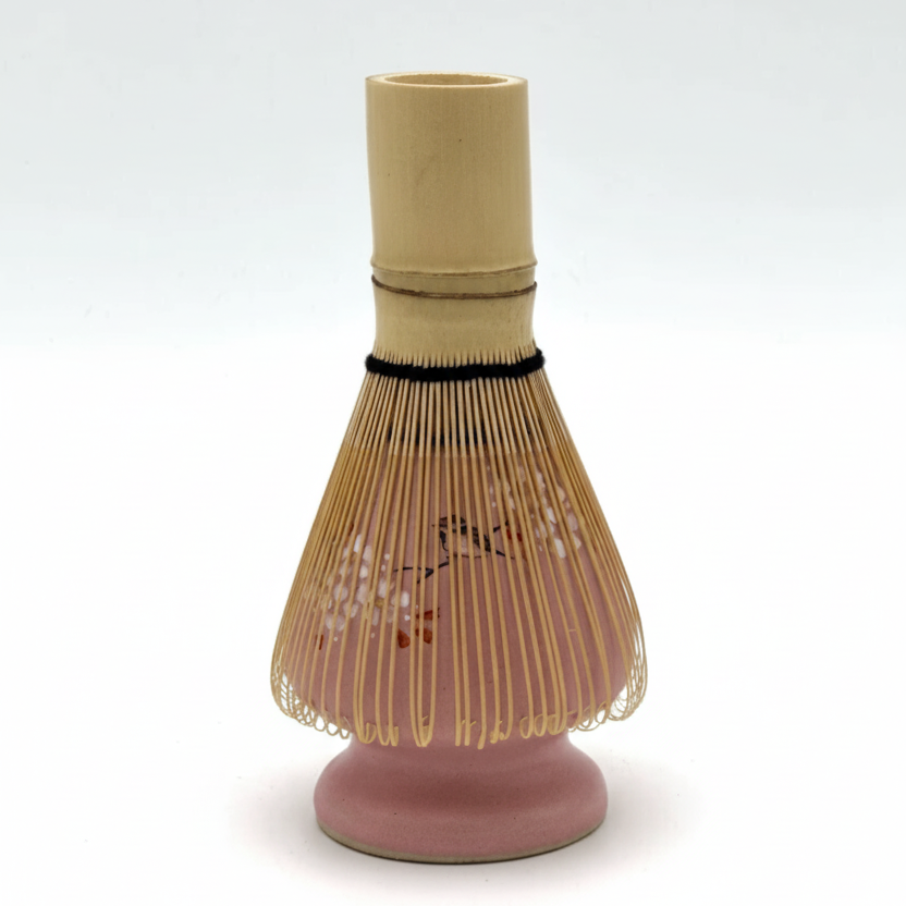 なごみ:茶筅立て、茶筅立て(桜に雀、桜に雀)