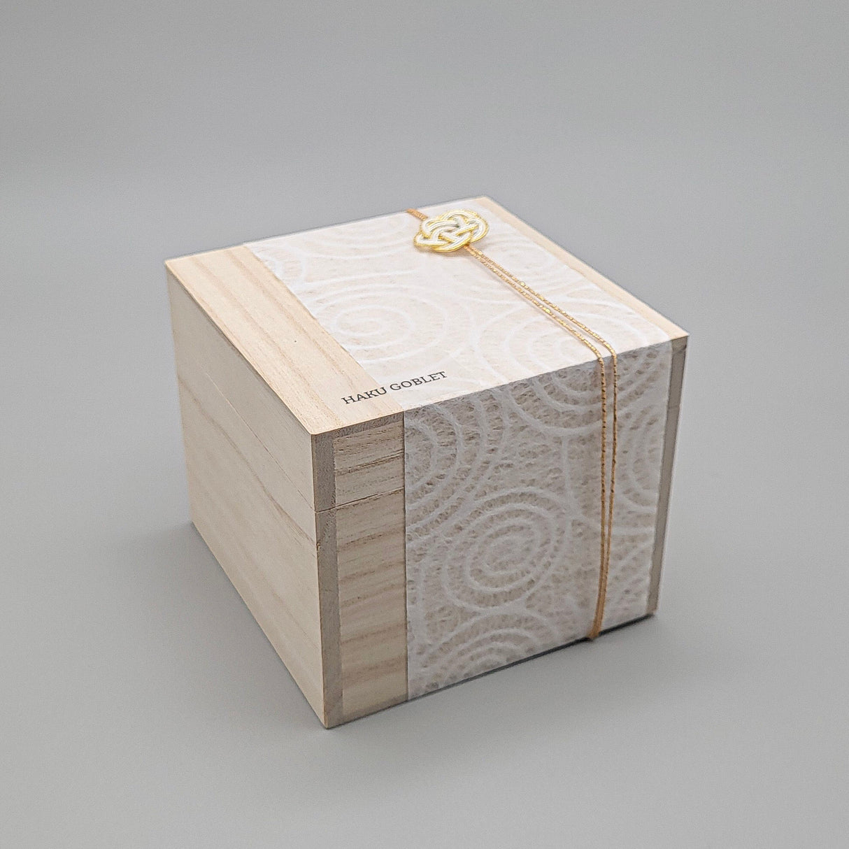 Emui × YUNOMI / HAKU Goblet(Handmade Ceramic / 桐箱入りユノミオリジナル)
