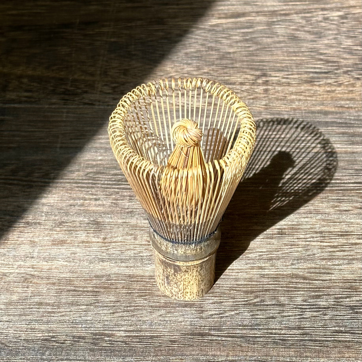 Basic Matcha Bamboo Whisk - Rikyu Chasen (100prong)