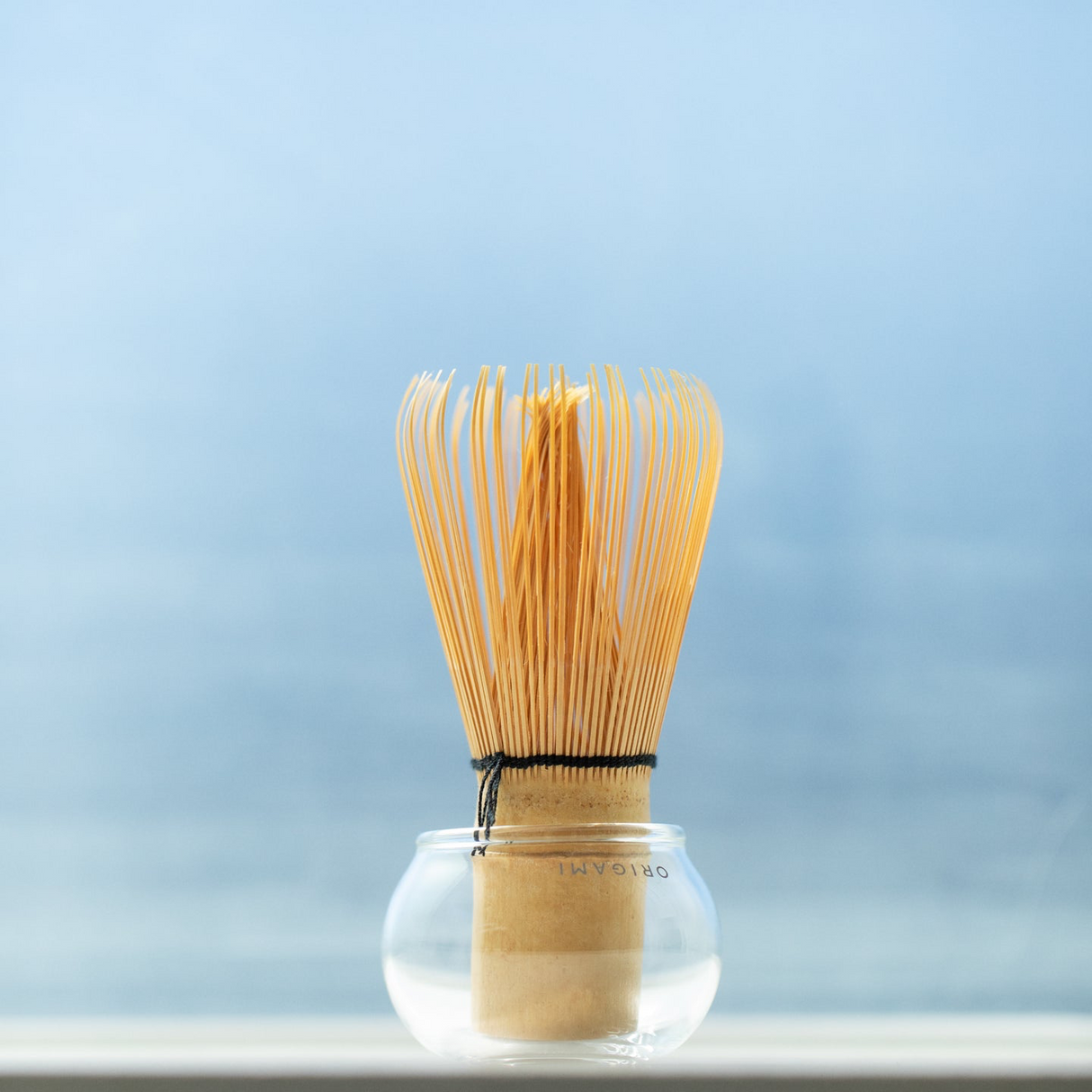 Origami Tea - Glass Modern Whisk Stand ガラス茶筅立て