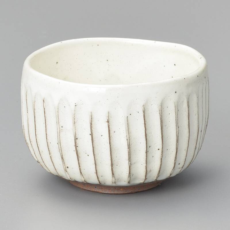 粉引そぎ目小抹茶碗 粉引そぎ目小抹茶