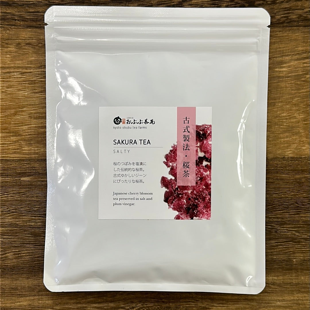 #0038.K6 Obubu Tea: Sakura Flowers Herbal Tea 桜茶「ひとひらの桜茶」