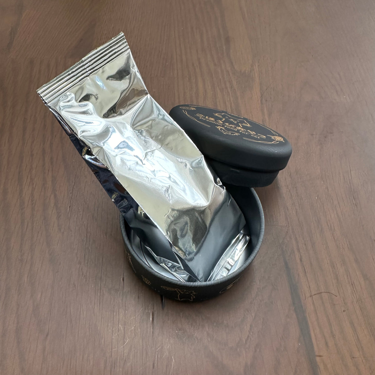 Seiwa 10808: Matcha Bags, Aluminum Foil Gusset-style (150 mm length, 30-50g matcha, procured in 1-2 weeks if not in stock)