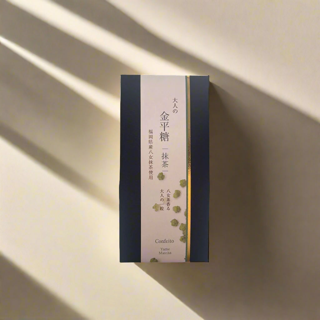 Harano Seicha: Yame Matcha Konpeito Candy 大人の金平糖 抹茶