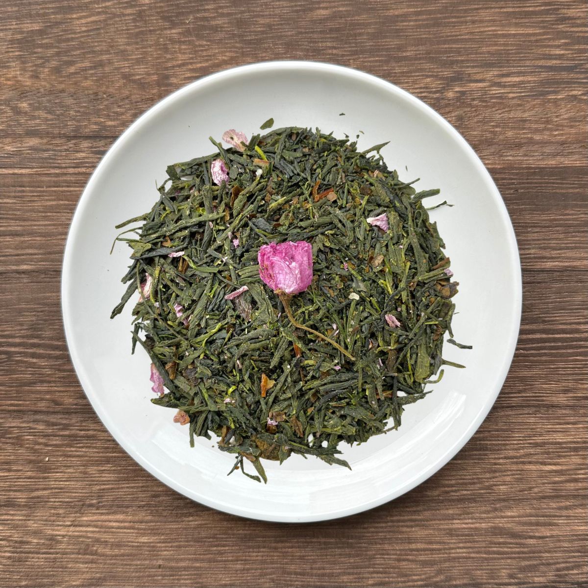 #0154.S4 Sakura Sencha with Sugared Sakura Leaves (Chasandai) 桜煎茶