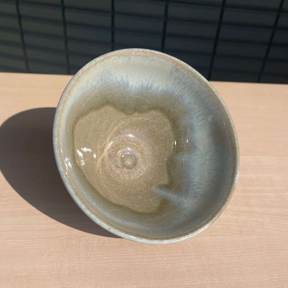 Light Hagi Natsume Matcha Bowl うす萩夏目抹茶碗 【日本製 陶器】inside