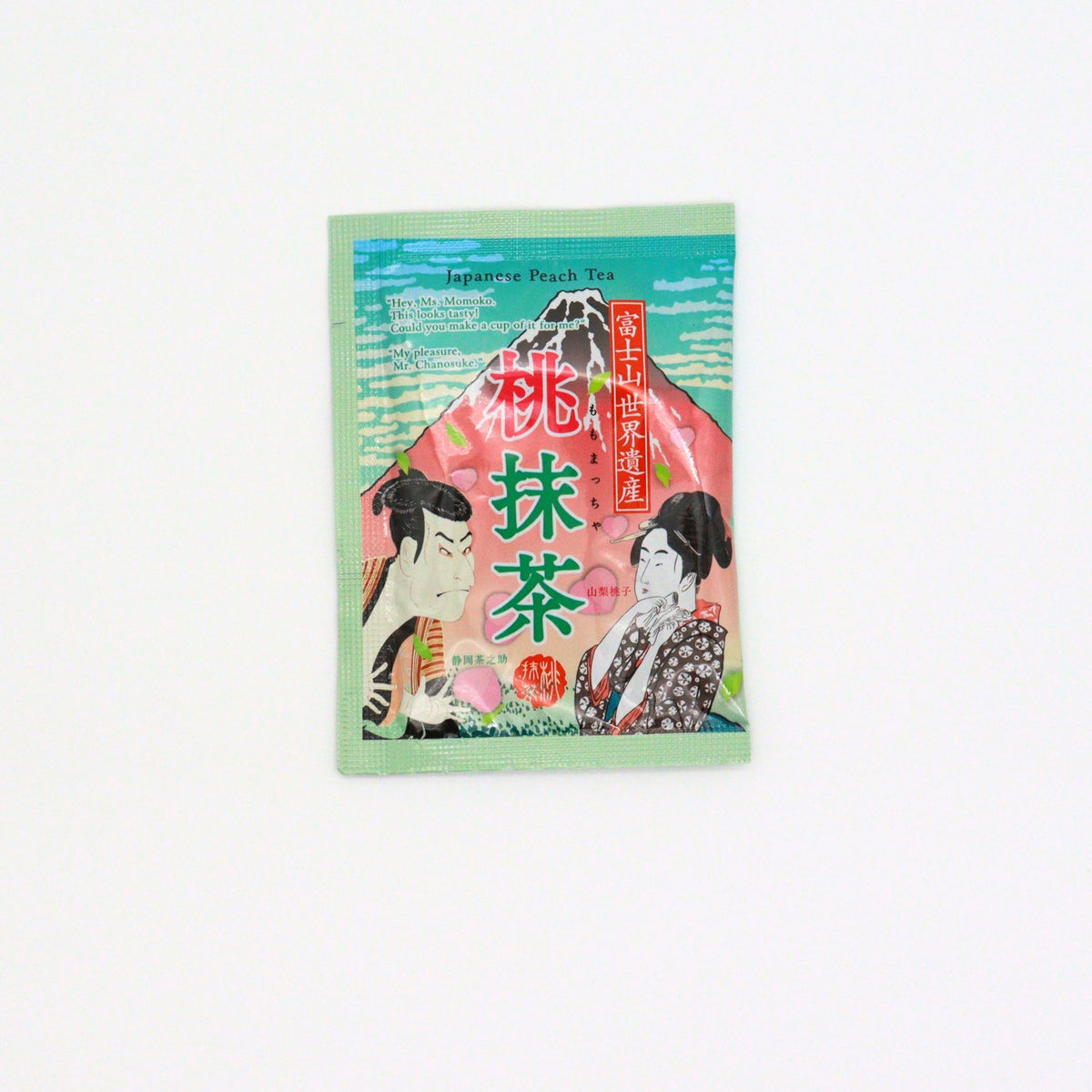 Mannen: Momo Matcha - Japanese Peach Matcha Tea 桃抹茶