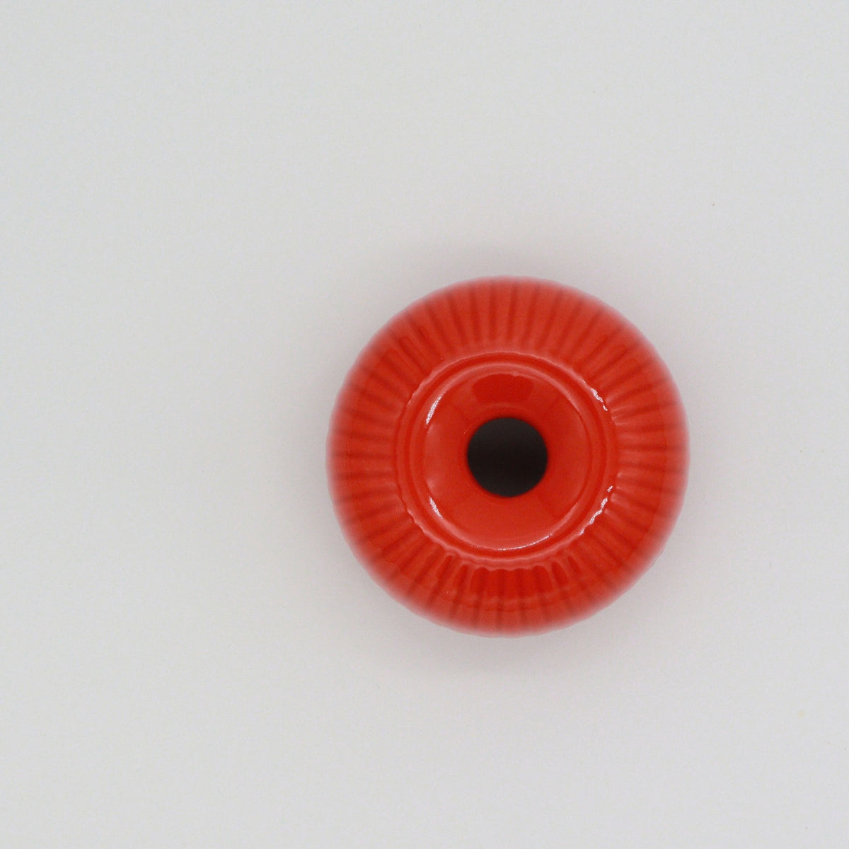 Minoyaki Matcha Whisk Holder (Red) / 茶筅くせ直し (赤)