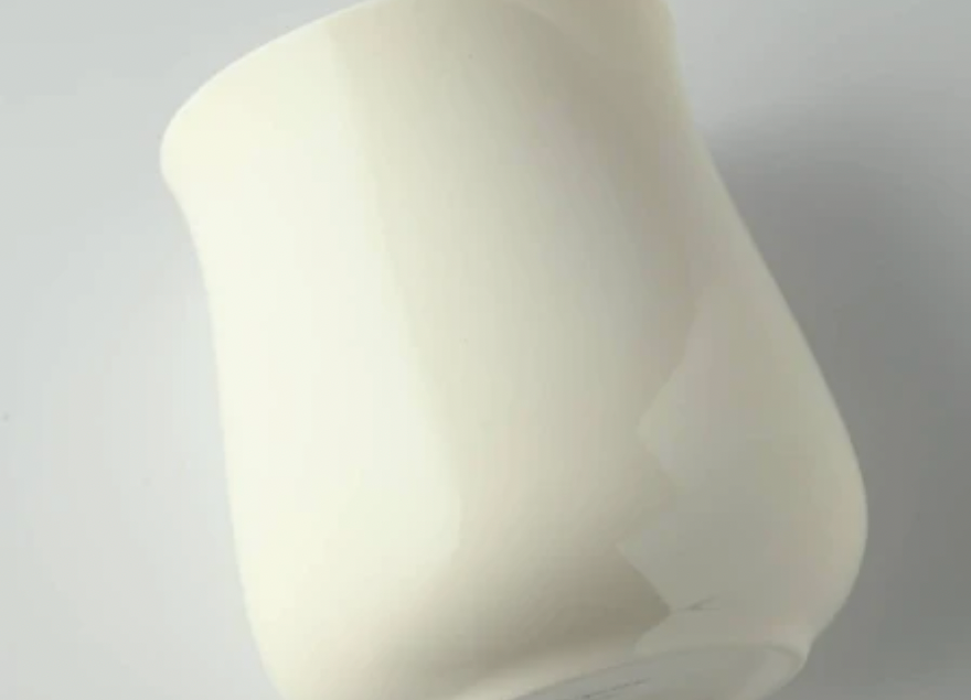 Miyama Minoyaki Oval Cup (Off White) ポット(クリームホワイト)