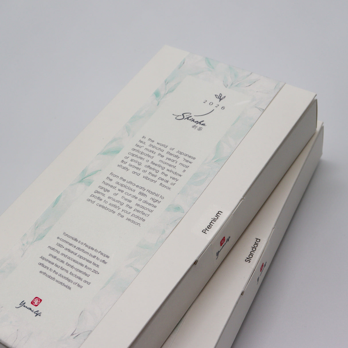 PREORDER available in mid-May 🍵 Yunomi Discoveries: 2026 Shincha Spring First Flush Green Tea Sampler Set standard and premium