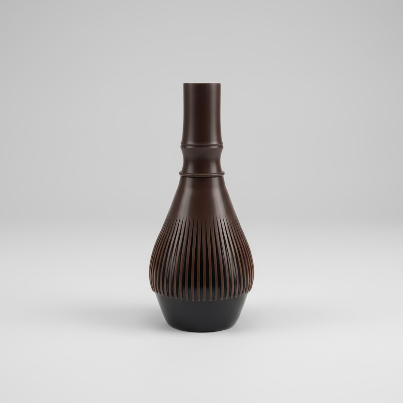 Resin Matcha Tea Whisk brown yunomi.life