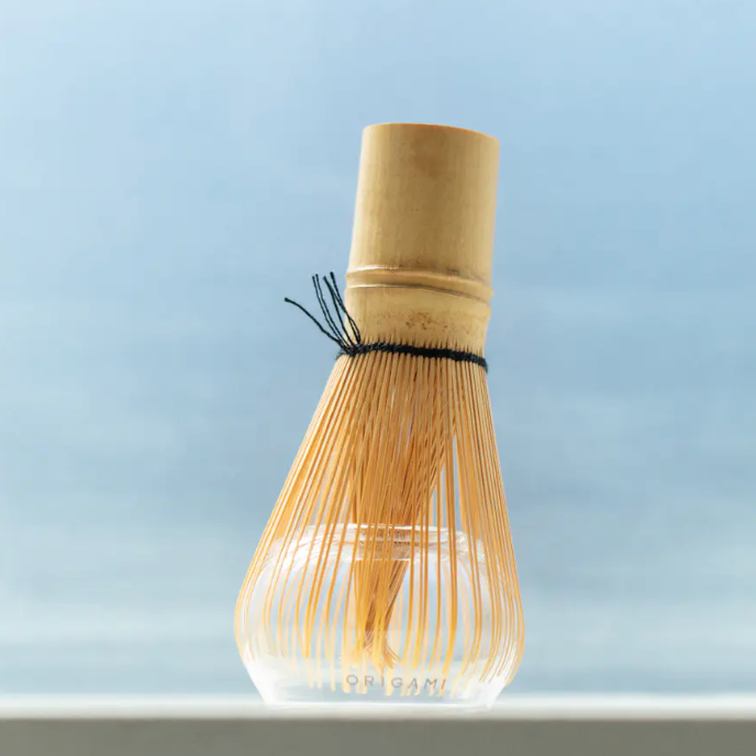 Origami Tea - Glass Modern Whisk Stand ガラス茶筅立て