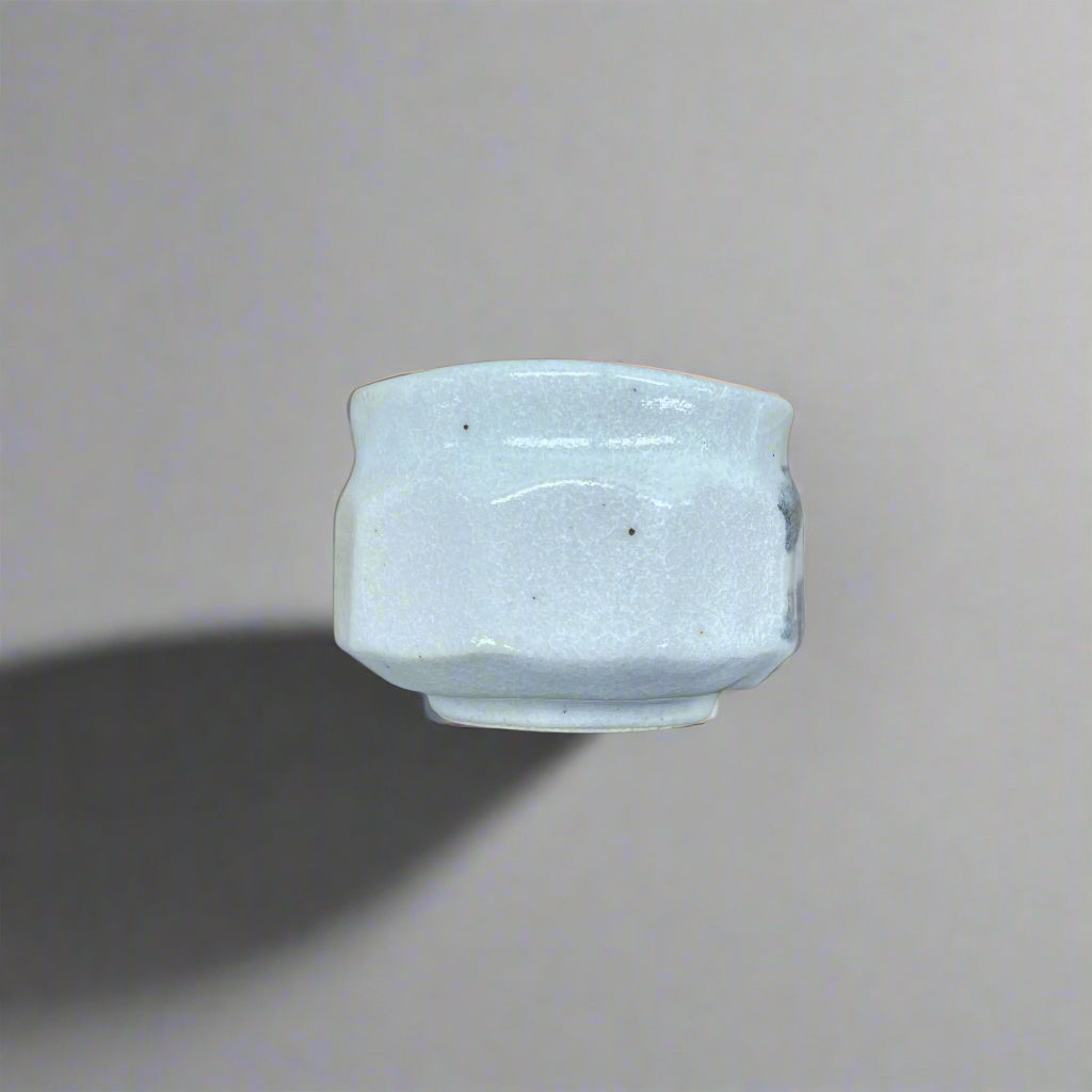 青安窯:手造り美濃焼 ぐい呑5個セット 木箱付き 手造り五様ぐい呑揃い