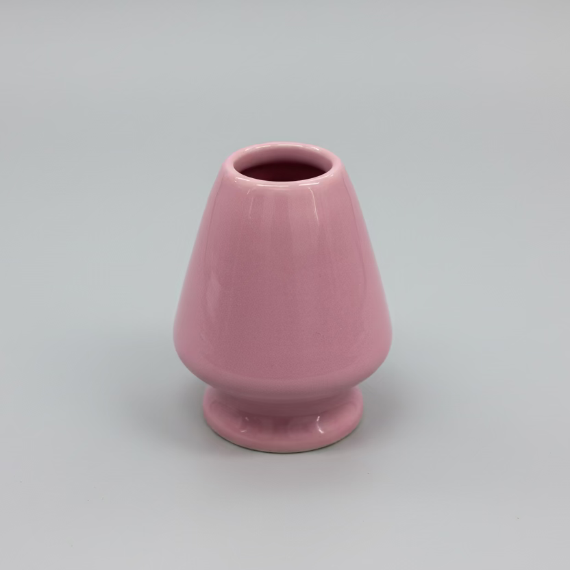 翠華園:茶筅抹茶筅 笑(Emi, ピンク)- プラスチックケース