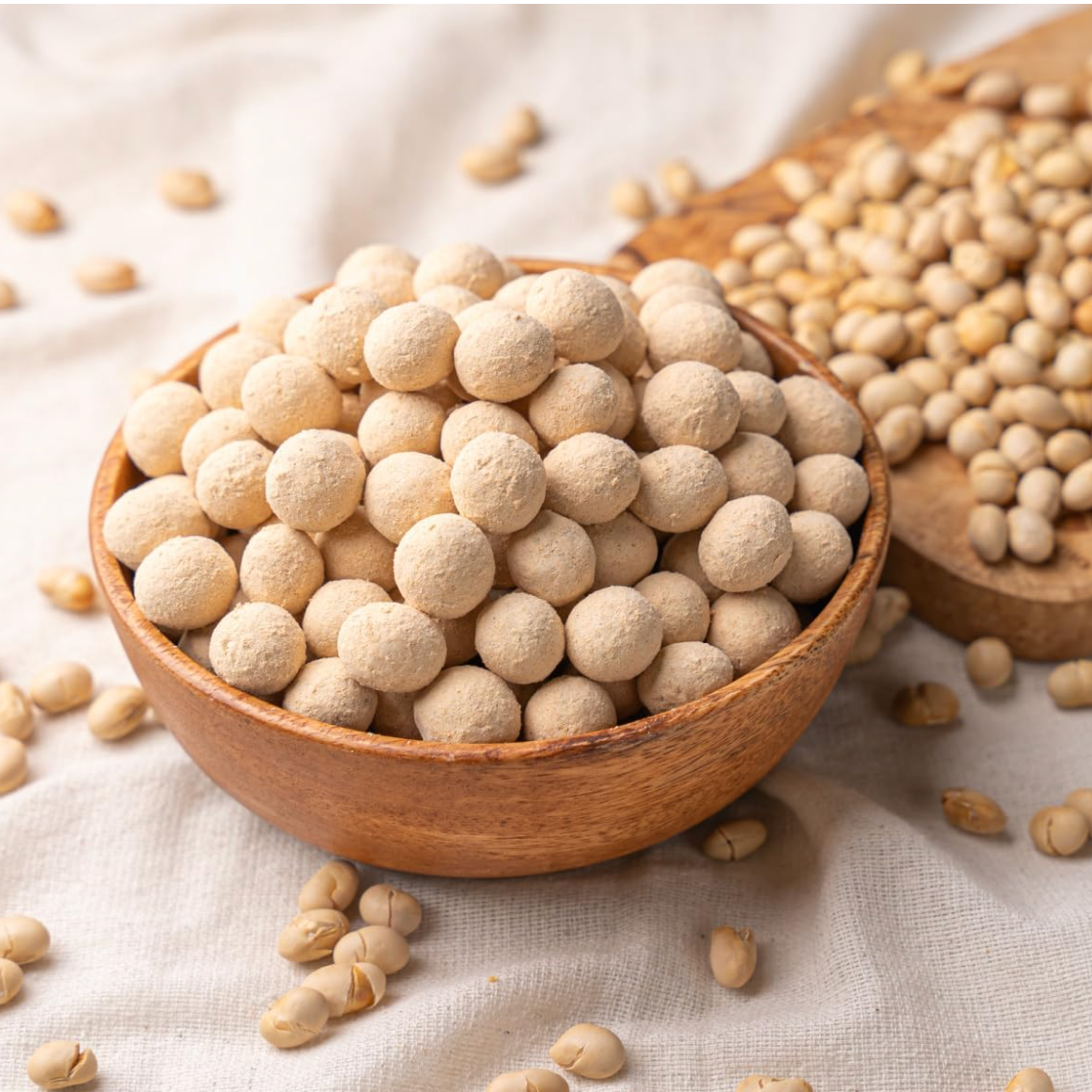 Tomoguchi: Kinako Roasted Soybean Snack (国産きなこ大豆) yunomi.life