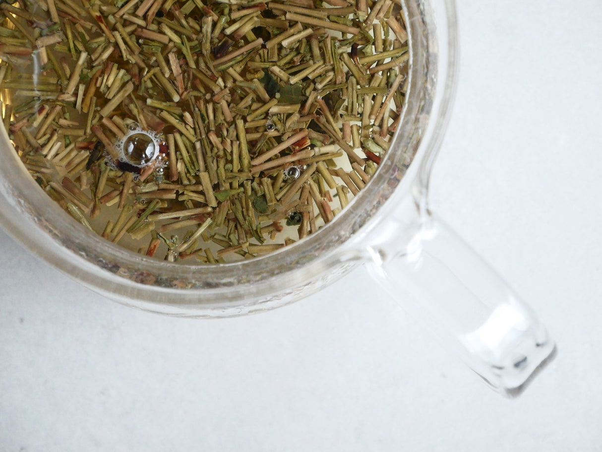 #0235.JX加賀棒茶 - 石川県産自然栽培焙じ緑茶葉茎