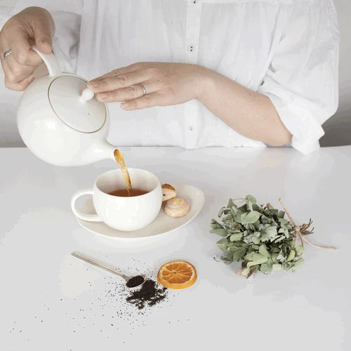 SALIU -YUI- Teekuppi (valkoinen)