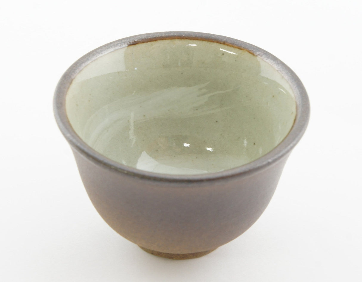 Fujisou: Bankoyaki Shizuku Tea Cup (50 ml) しずく碗(小) - Yunomi.life