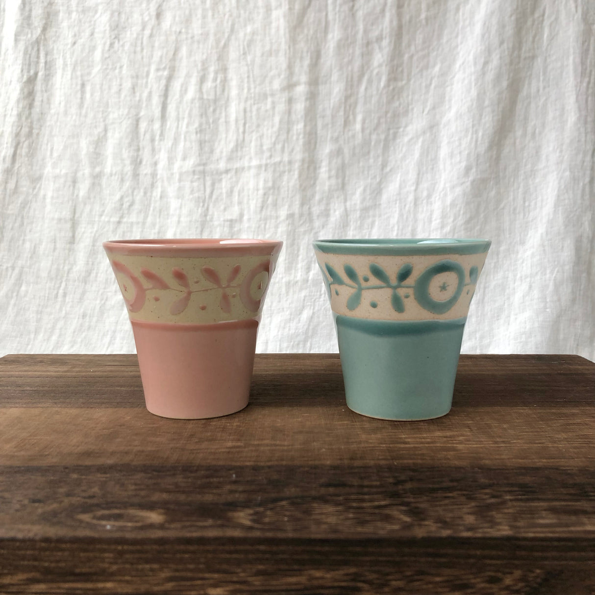 Saikai Ceramics: Gaeden, Tea Cup, Baby Blue