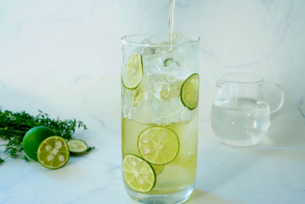 Green Tea on the Rocks with Citrus