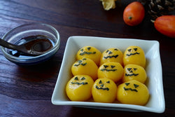 Pumpkin Shiratama Dango (Mochi balls) Recipe