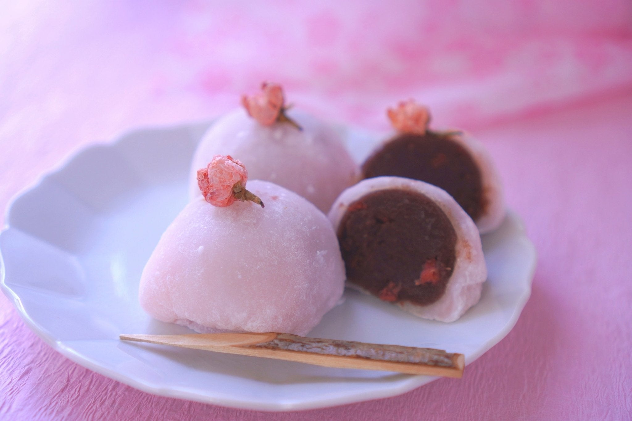 Sakura Daifuku Mochi (さくら大福) Recipe – Yunomi.life