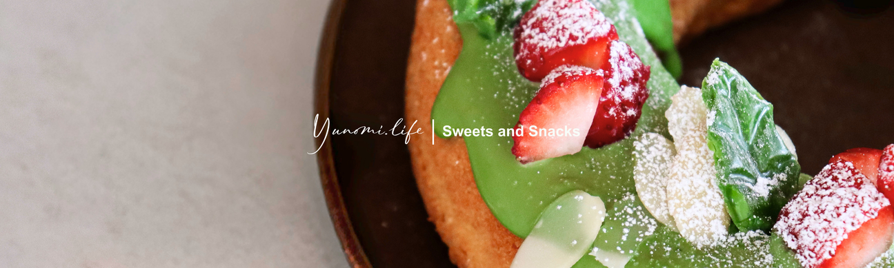 Sweets & Snacks banner yunomi.life