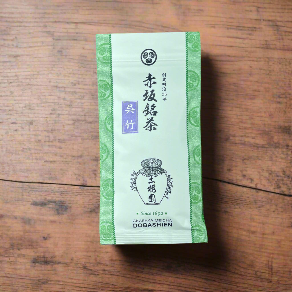 #0195.S5 Dobashien Tea #02: Kakegawa Series: Premium Sencha Kuretake 煎茶 呉竹