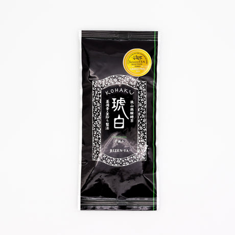 #0249.S2 Bizenya: #09 Kohaku Platinum 21g - Okumusashi Single Cultivar Green Oolong Tea 琥珀 おくむさし