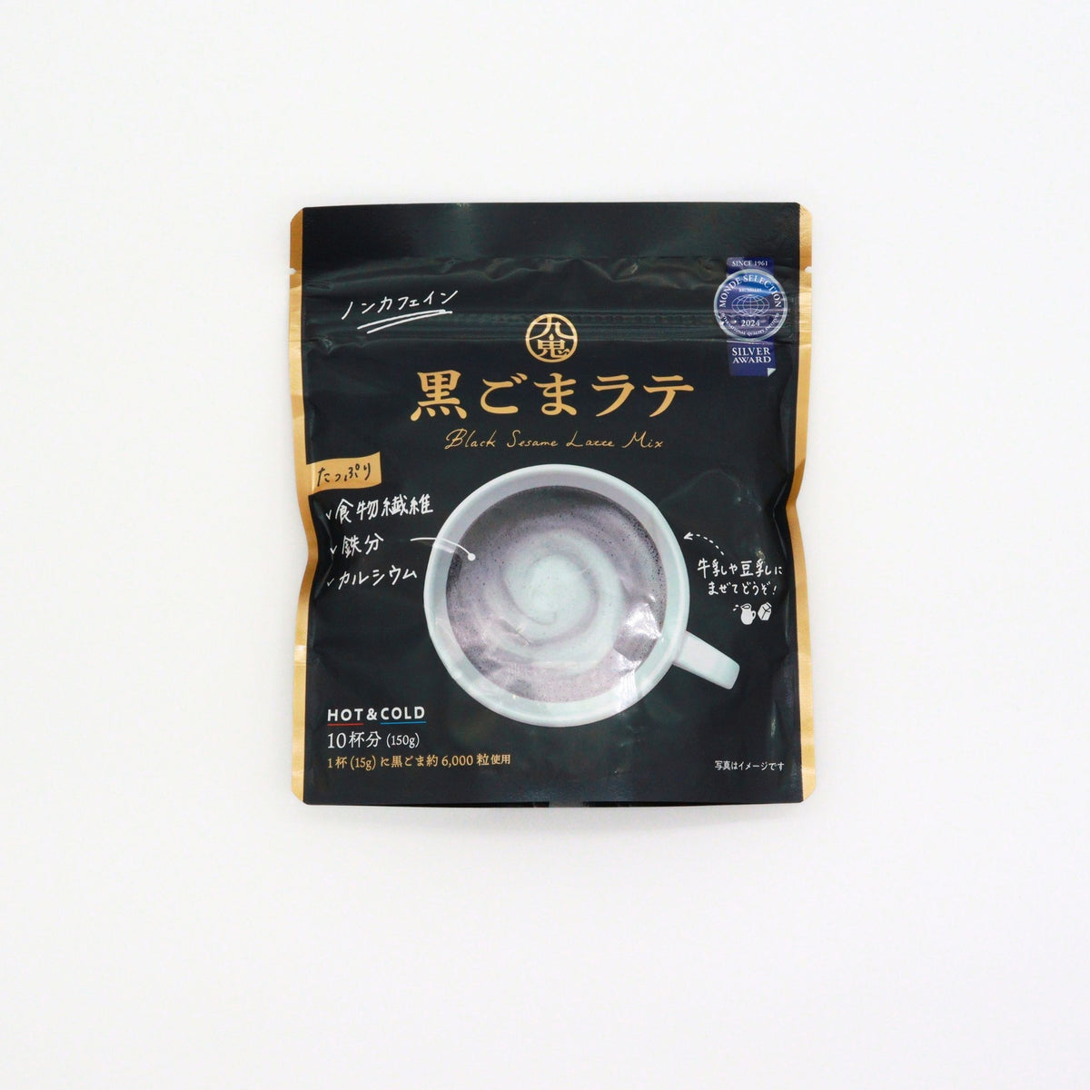 #0431 Black Sesame (Kurogoma) Latte by Kuki Sangyo
