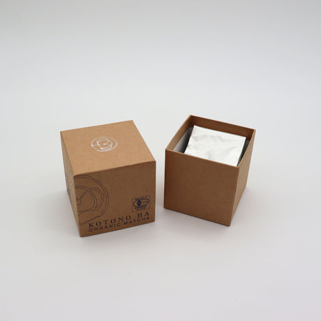 #0674 Cha Ginza: Matcha Silver, 15g Refill bag in Gift Box, JAS Organic yunomi.life