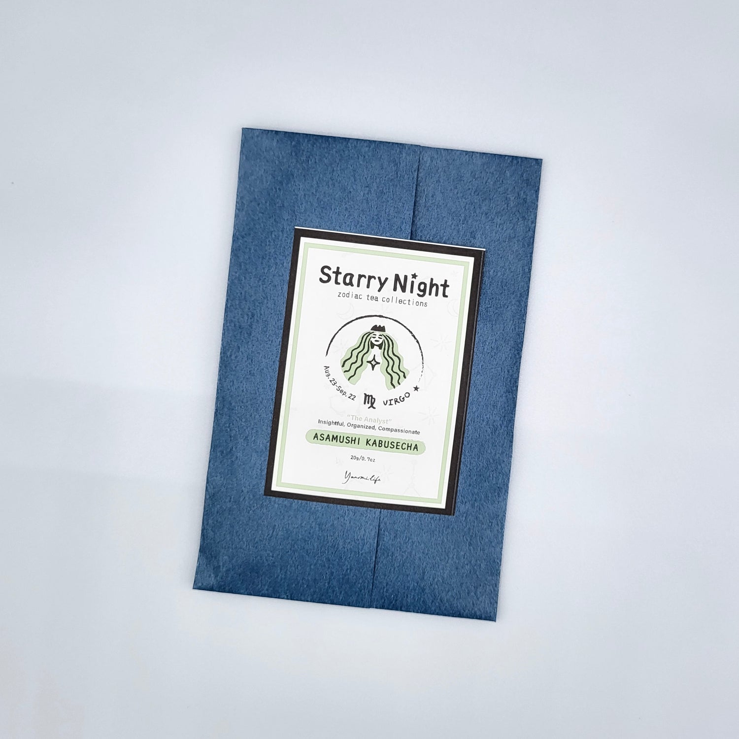 #1041.TX Starry Night —  Virgo（乙女座）/ Asamushi Kabusecha yunomi.life 2
