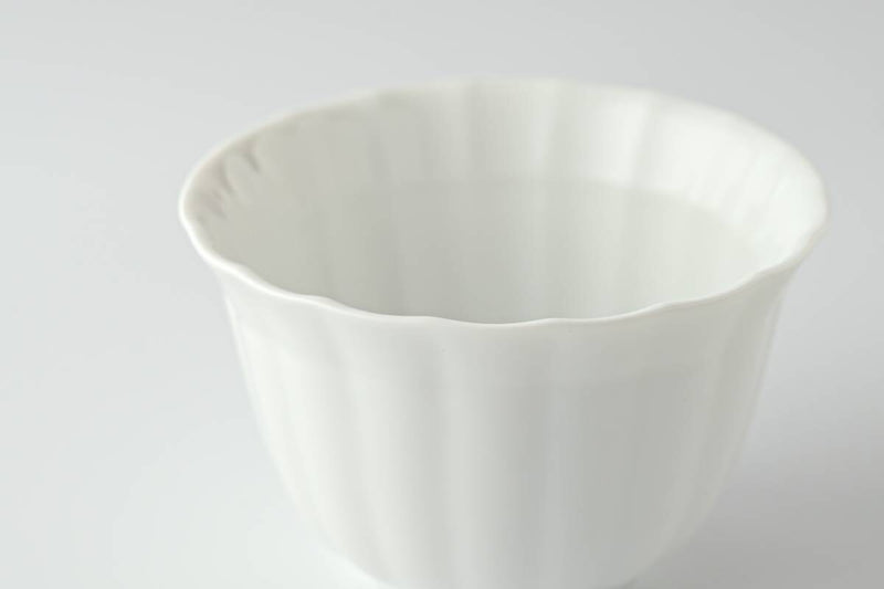 Yamani - Miyama Tableware: Sencha Tea Cup Suzune (6 cm), White Color