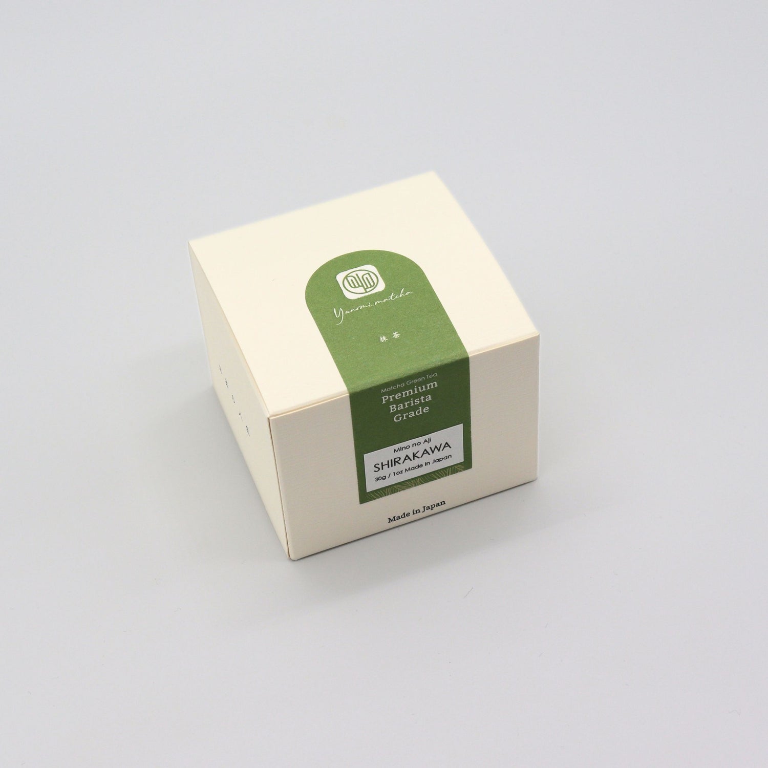 #1108.G1  Yunomi Matcha: Mino no Aji - Shirakawa 白川 - Premium Barista Grade - Stone Milled Modern Matcha yunomi.life