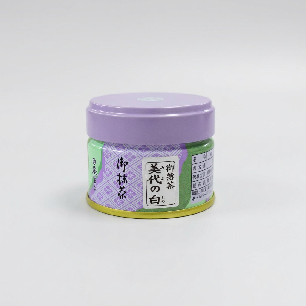 #1145 AOI Seicha: Nishio Matcha - Miyo no Shiro,  Stone mill ground Usucha Matcha (20g) 御薄茶、美代の白 yunomi.life