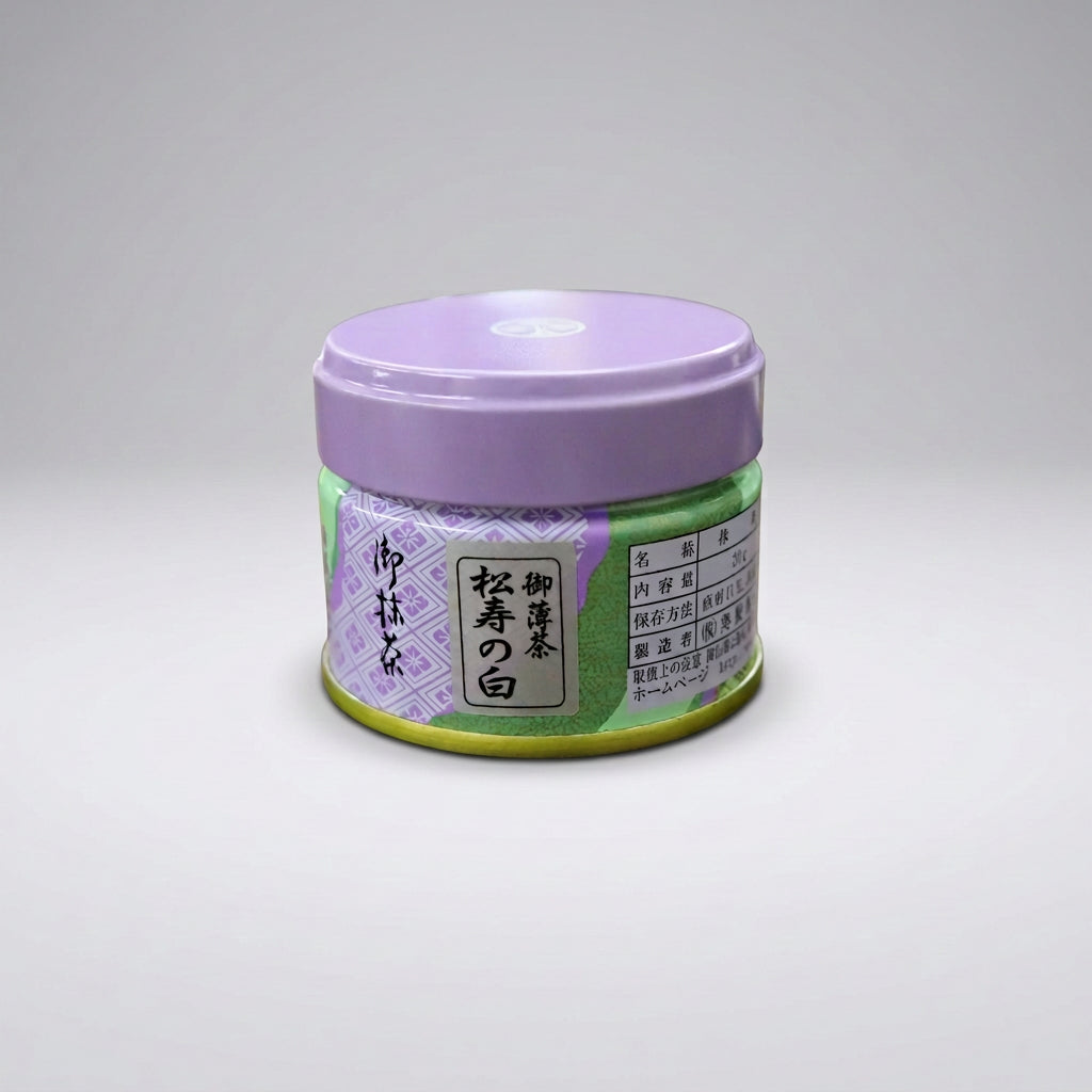 #1147 AOI Seicha: Nishio Matcha - Shojyu no Shiro,  Stone mill ground Usucha Matcha (20g) 御薄茶、松寿の白 yunomi.life