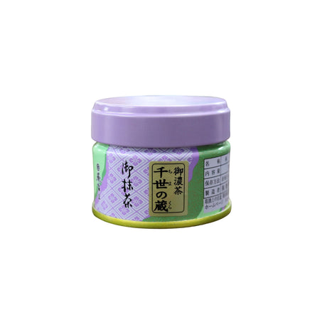 #1149 AOI Seicha: Nishio Matcha - Chiyo no Kura, Stone mill ground Koicha Matcha (20g) 御濃茶、千世の蔵 yunomi.life