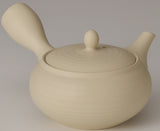 Morimasa Kiln (Y512): Sandy Yellow Yakijime Tokoname Kyusu Tea Pot (310 ml)