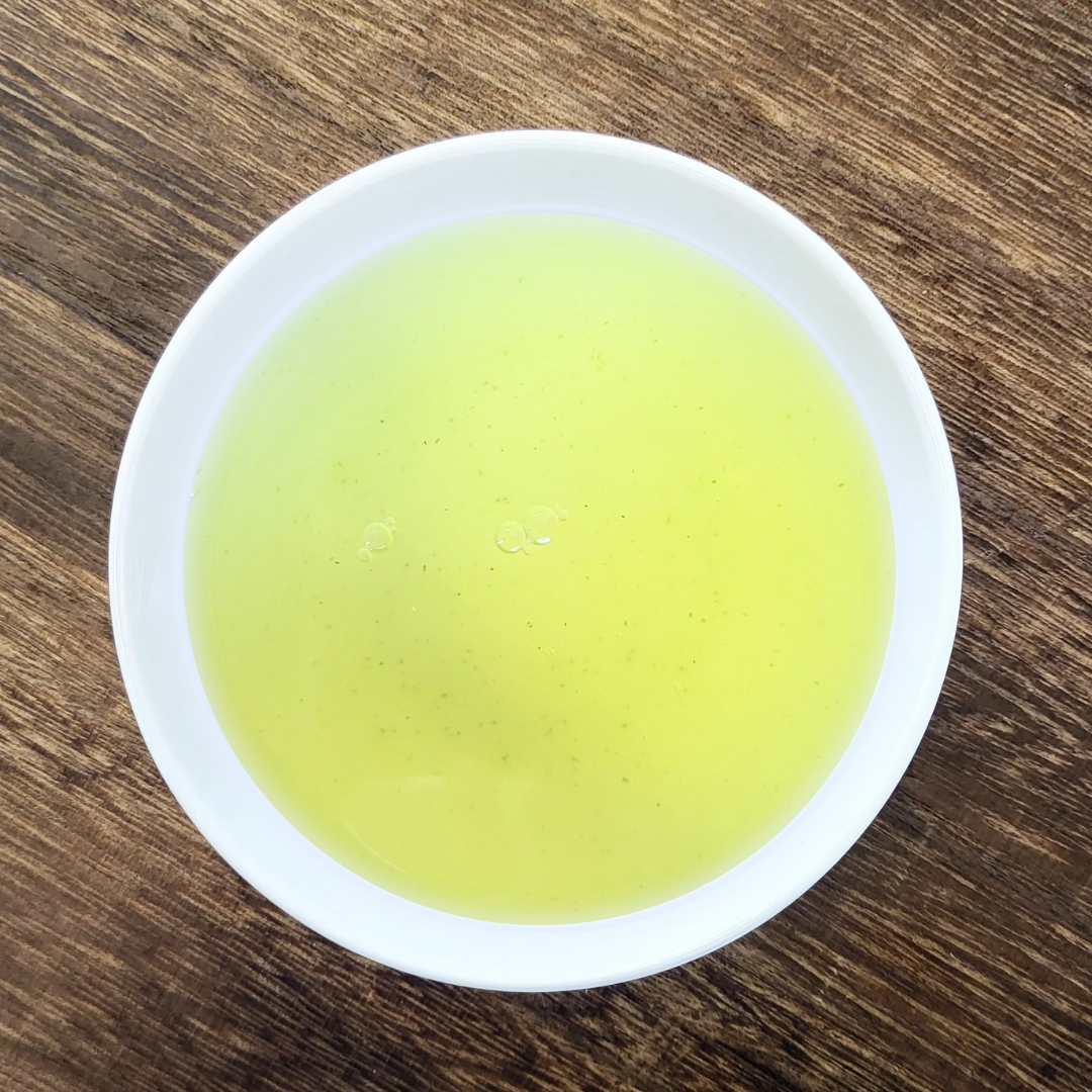 Tarui Tea Farm: Organic Fukamushicha Aracha, Unrefined Green-Roasted Tea 有機 荒茶仕上げ