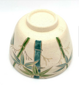 Nagomi: Kyo-yaki Matcha Bowl (京焼抹茶碗  Bamboo / 竹）
