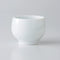 Saikai Ceramics: Tea Professional's White Porcelain Tea Cup Maru - 175 ml