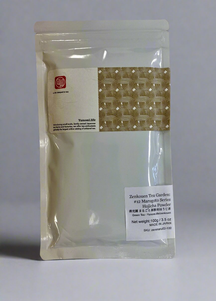 #0768.S5 Zenkouen Tea Garden: #12 Marugoto Series - Hojicha Powder