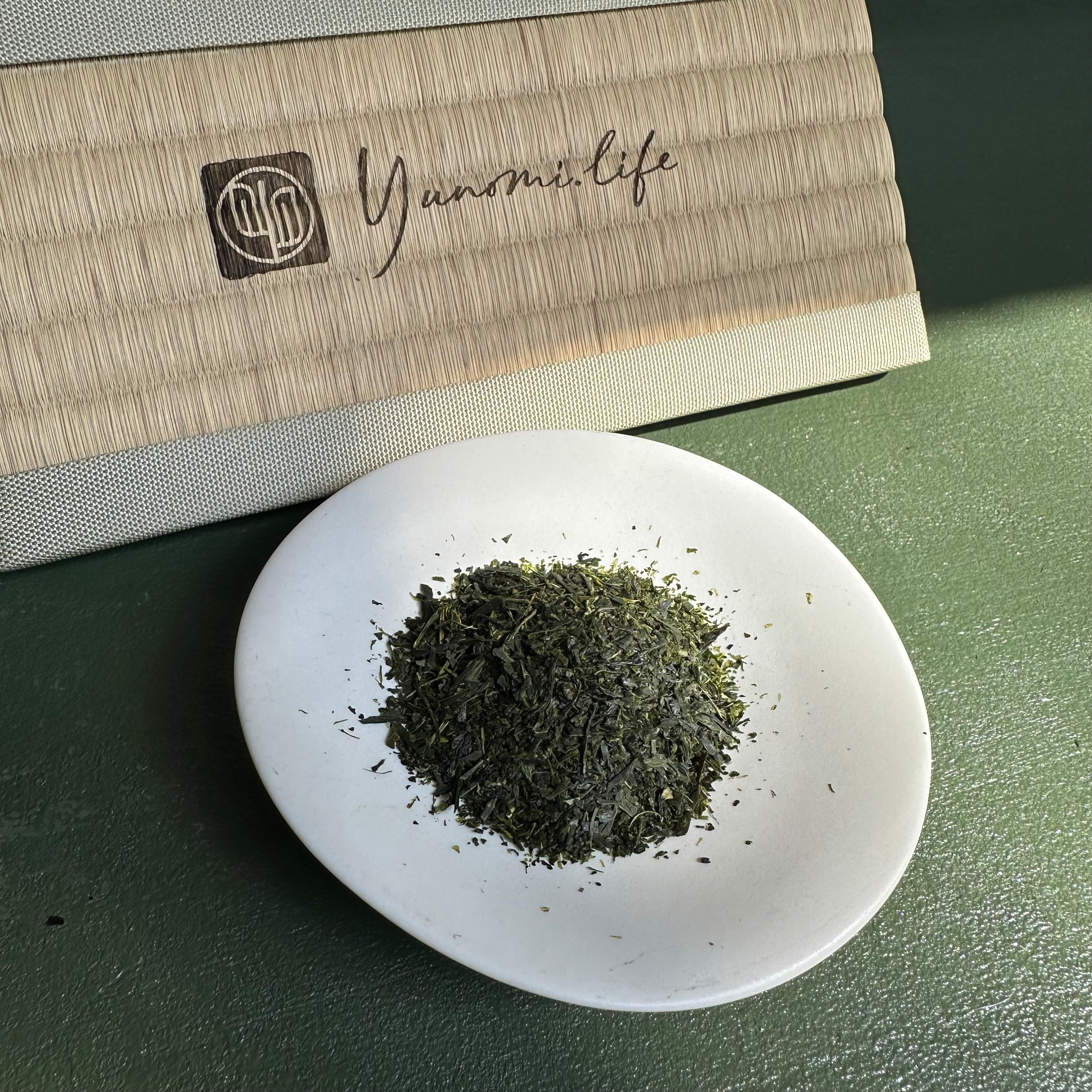 0970.S5 Sasaki Tea Farm: Hitokuchi - Shizuoka Fukamushicha Green