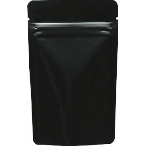 Seiwa: Black plastic stand-up bag