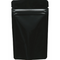 Seiwa: Black plastic stand-up bag